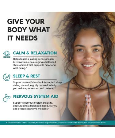 GABA L-Theanine 900 mg - Made in USA - Magnesium | Vitamin B6 - Calm, Sleep, Relaxation & Mood Support - 750 mg Gamma AminoButyric Acid, 150 mg L-Theanine - Non-Habit Forming, Vegan - 240 Capsules 240 Count (Pack of 1) - Buy Online on GoSupps.com