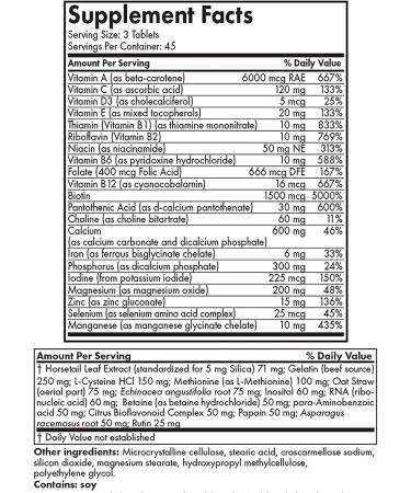 FutureBiotics Hair Skin & Nails 135 Tablets - Essential Vitamins for Healthy Hair, Skin & Nails - Buy Online on GoSupps.com