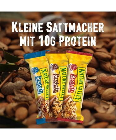 Nature Valley Protein Salted Caramel Nut Bars 4X40g Caramel 40 g - Buy Online on GoSupps.com