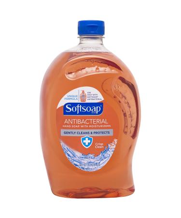 Softsoap Antibacterial Crisp Clean Hand Soap Refill  56 Ounce