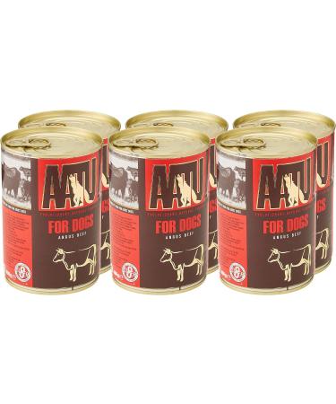 AATU Dog 90/10 Wet Dog Food - Angus Beef 6x400g - Grain-Free & High Protein - Buy Online on GoSupps.com