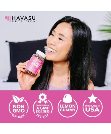 Collagen Gummies for Women and Men with 2500mcg Biotin Zinc Vitamin C & E - Hydrolyzed Collagen Gummies for Hair Skin & Nail Support - Biotin and Collagen Gummies - Lemon Flavor - 30 Servings 60 Count (Pack of 1) - Buy Online on GoSupps.com