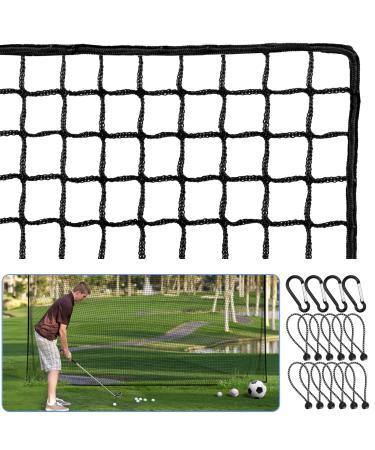 Amazgolf Golf Net, Sports Practice Barrier Net, Heavy Duty Ball Hitting Golf Netting, DIY Adjustable Ball Net 10*10ft