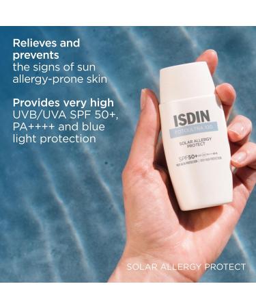 ISDIN Foto Ultra Solar Allergy SPF 100+ - 50ml | Best Sunscreen for Sensitive Skin - International Shipping Available - Buy Online on GoSupps.com