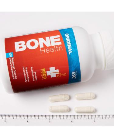 Redd Remedies Bone Health Support 120 Capsules with Vitamin D3 and Calcium - Buy Online on GoSupps.com