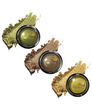 CarMela Baked Eyeshadow Palette - Highly-Pigmented Shimmer in Lime Green - Buy Online on GoSupps.com