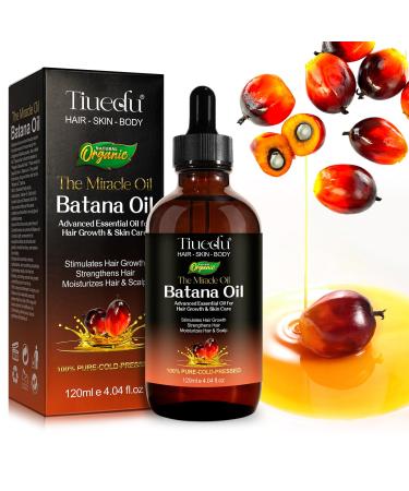 CCKULOOB Pure organic Batana oil for hair growth scalp care and moisturizing - Prevents hair loss (120 ml)