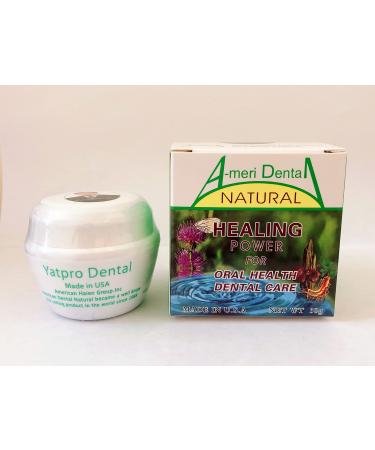 Total Oral Care & Specific for Gingival Recession Periodontitis Loose Tooth Gum Pain Tooth Sensitivity Tooth Whitening Oral Refreshment etc. 100% Organic Plant Powder. Made in USA