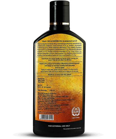 Glamorous Hub Kerala Ayurveda Kesini Oil 100ml - Natural Hair Care | International Shipping Available - Buy Online on GoSupps.com