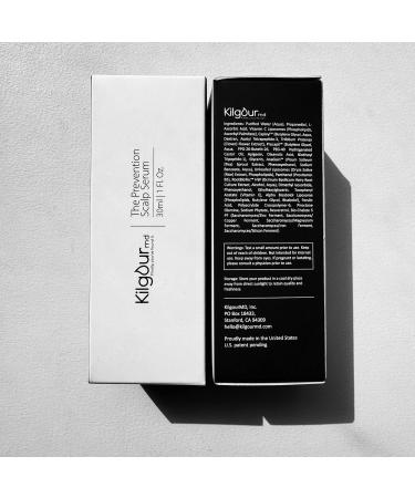Buy KilgourMD Prevention Scalp Serum - Natural Anti-Aging Hair Thinning Treatment Dermatologist-Developed 30ml | International Shipping Available - Buy Online on GoSupps.com