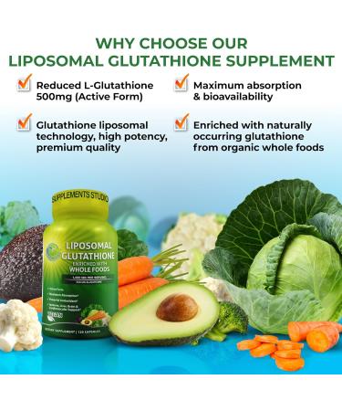 Immune & Daily Wellness Support Bundle for Women & Men Liposomal Vitamin C 1500mg + Vegan Whole Food Multivitamin No Iron + Liposomal Glutathione 500mg Vegan Non-GMO Clean Daily Wellness Support - Buy Online on GoSupps.com