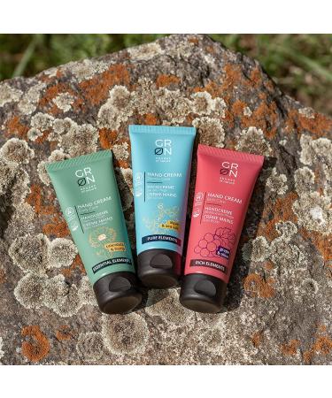 Biocosmetics Hand Cream - Shades of Nature Green | Organic Olive & Grape Vegan 75 ml - Rich Care & Sweet Fragrance - Buy Online on GoSupps.com