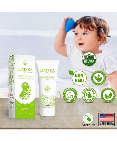 Michaderm Natural Eczema Cream - Intense Itch Relief for Adults and Babies - Organic Non-greasy Ointment for Atopic Dermatitis, Psoriasis - Paraben & Fragrance Free - 2oz - Buy Online on GoSupps.com