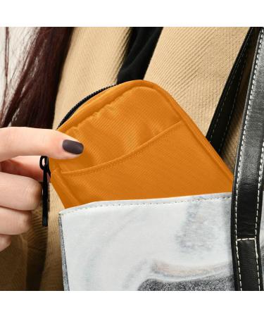 Buy Pfrewn 7-Day Pill Box & Travel Organizer | Compact Vitamin Supplement Holder in Orange - Buy Online on GoSupps.com