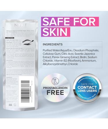 NYK1 CONCENTRATED Lash Serum For Eyelash Growth (3ml) LashForce Eyelash Serum To Grow Lashes Longer And Thicker - Lash Growth Serums For Easy Application And Long Lasting Results For Fuller Eyelashes LashForce (3ml) Lash Gr  - Buy Online on GoSupps.com