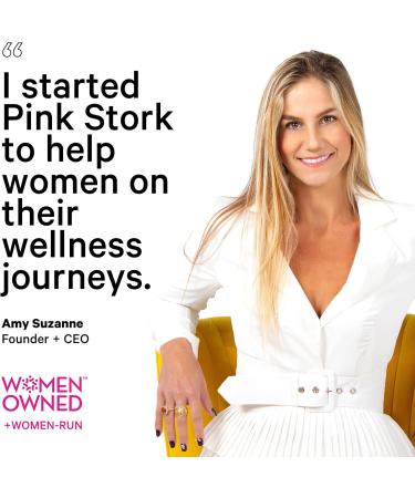 Pink Stork Fertility Support Tea: Sweet Mint Fertility Tea Support Cycle Support Red Raspberry Leaf + Vitex + Chaste Tree Berry + Lady s Mantle Hormonal Balance for Women Women-Owned 30 Cups - Buy Online on GoSupps.com