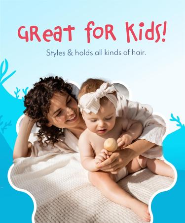 Mini U Styling Balm Kids - Easy to Style and Wash Hair Balm - Watermelon Scented Vegan Balm with Jojoba Oil - Kids Hair Products - Hair Products for Kids - Buy Online on GoSupps.com