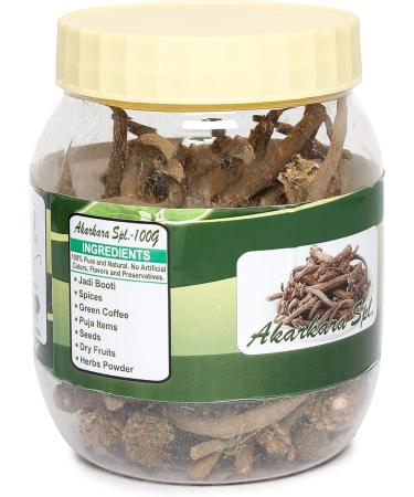 TRH AKARKARA ( Pellitory Root ) (100 gm) Pack of ( 1 x 100gm ) 100gm (Pack of 1) - Buy Online on GoSupps.com