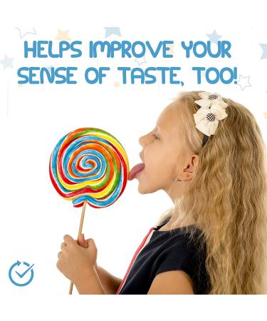 Kids BPA-Free Tongue Scraper Set | Freshen Bad Breath | Remove Gunk | Easy-to-Grasp Handles | 55Dental | Ages 2+ (Green) - Buy Online on GoSupps.com