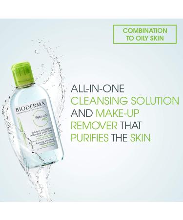 Bioderma - S bium H2O - Micellar Water - Cleansing and Make-Up Removing - for Combination to Oily Skin 500 millilitre (Duo) - Buy Online on GoSupps.com