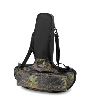 Silfrae Soft Crossbow Case Padded Crossbow Case for Crossbow with Scopes Tree Camo