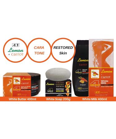 A3 Lemon Carrot White Milk - 400ml - Buy Online on GoSupps.com