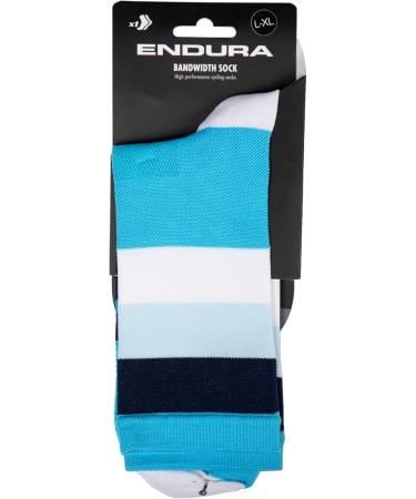 Endura Bandwidth Cycling Socks for Men - L-XL Neon Blue | Best Quality & Free International Shipping - Buy Online on GoSupps.com