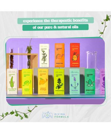 Divina F rmula 100% Pure Essential Oils Kit | Vegan & Cruelty-Free Aromatherapy Oils for Massage Bath Diffusers | Lavandin 3x10ml - International Shipping Available - Buy Online on GoSupps.com