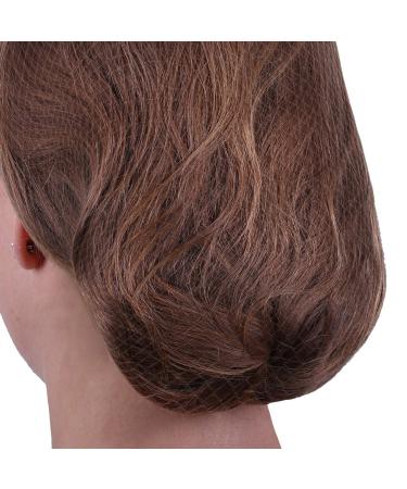 QHP Brown Tournament Hairnet Cover for Riding Helmets | International Shipping Available - Buy Online on GoSupps.com