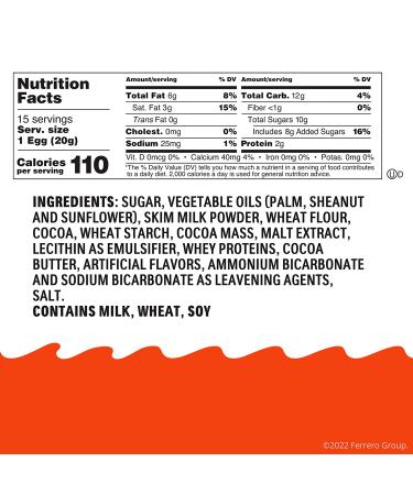 Kinder Joy Eggs  Cream And Chocolate Wafers With Toy Inside  Great For Halloween Treats  10.5 Oz  15 Eggs - Buy Online on GoSupps.com