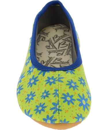 Beck Girls Greenhorn Gymnastics Shoes - 25 EU Green | International Shipping Available - Buy Online on GoSupps.com