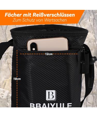 BBAIYULE Chalkbag Boulder Set | Premium Chalk Bag Boulder Brush & Chalk for Climbing Bouldering Weightlifting & CrossFit | Ideal for Gymnastics & Outdoor Adventures - Buy Online on GoSupps.com