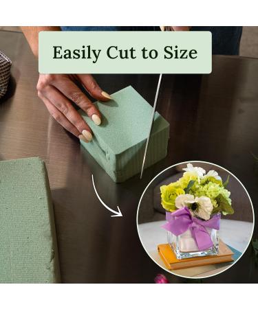 Premium Dry Floral Foam Blocks - 6pk Styrofoam for Flower Arrangements & Crafts - Buy Online on GoSupps.com