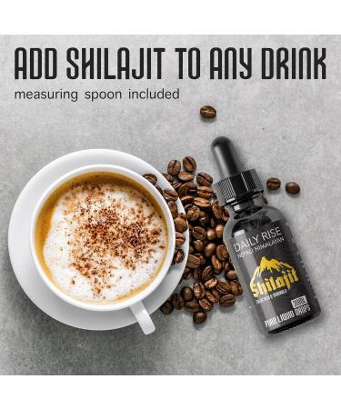 Shilajit Resin Liquid Drops 30g | Natural Fulvic Acid & Mineral Source | 200 Servings | UK Lab Certified - Buy Online on GoSupps.com