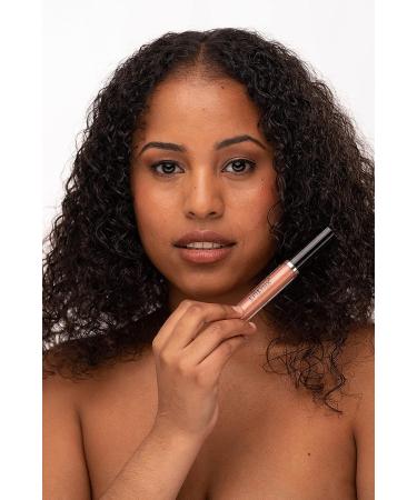 EPILYNX Vegan Moisturizing Long Lasting Lip Gloss - Terra Brown Satin & Glitter - Allergen Free for Sensitive Skin - Buy Online on GoSupps.com