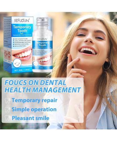 Temporary Tooth Filling Repair Kit with 4 Dental Tools - Safe & Re-Usable Fix for Missing/Broken Teeth - Buy Online on GoSupps.com