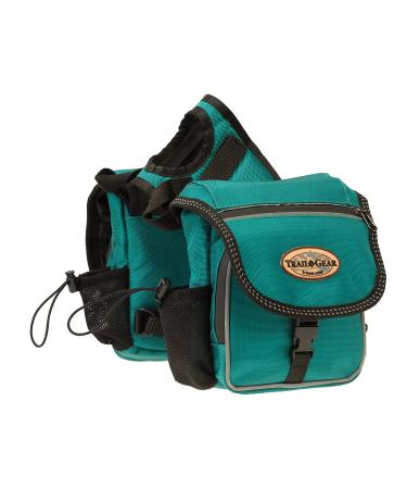Weaver Leather Trail Gear Pommel Bag 15501 Teal - Buy Online on GoSupps.com