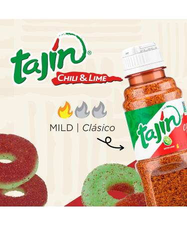 Snak Club Watermelon Rings - Sweet & Spicy Gummy Candy - Tajin Chili & Lime - Vegan Gluten-Free Low-Fat - 11 Ounce Family Size - Buy Online on GoSupps.com