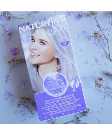 Naturtint Coloracion Silver Biobased Permanent Coloring Violet Matizer without ammonia 170 ml - Buy Online on GoSupps.com