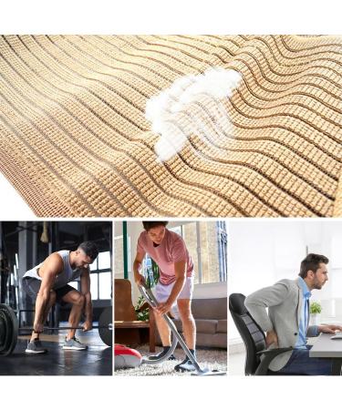 Lumbar Support Belt Breathable Lower Back Brace Lightweight Back Belt Widened Design Bac Support Belt for Men Women Upper and Lower Back Pain Relief Posture Correction Size M - Buy Online on GoSupps.com