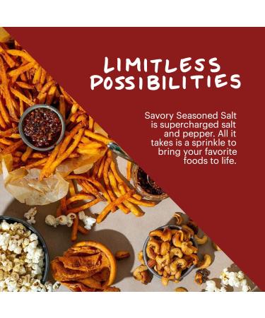 Momofuku Savory Seasoned Salt by David Chang (4 oz) - Umami Seasoning for Meat & Vegetables - Chef-Made Supercharged Salt & Pepper and Extra Umami Boost - Buy Online on GoSupps.com