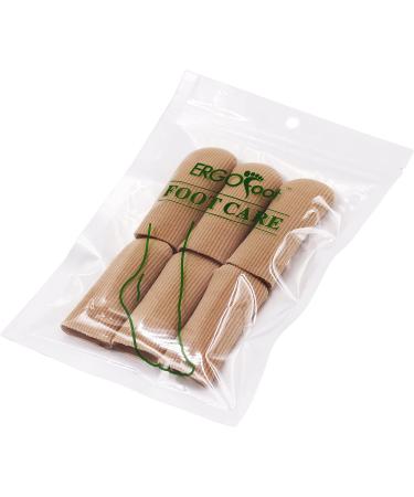 ERGOfoot Toe Caps - Medium 2.0cm Diameter (6 Pack) | Toe Protectors for Bunions, Hammertoes, Callus, Corn, Blisters - Buy Online on GoSupps.com