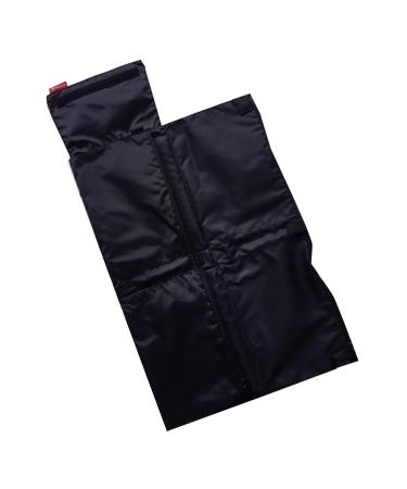 Portable diaper pad diaper bag Wickelquick /with one hand usable/safe by rolling out/4 side pockets/washable/black
