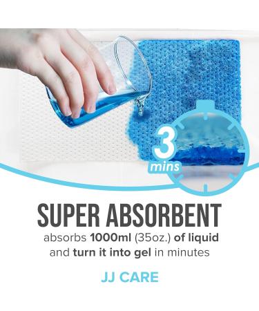 JJ CARE Bedpan Liners (Pack of 35) - Super Absorbent, Leak-Proof Disposable Bags for Elderly, Medical Grade - Buy Online on GoSupps.com