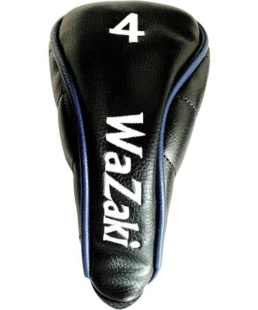 Japan WaZaki Hybrid Iron USGA R A Rules Single Golf Club with Cover WLIIs Model Black Blue Finish 65g Graphite Shaft 0.5" Plus Length 15 Degrees - Buy Online on GoSupps.com