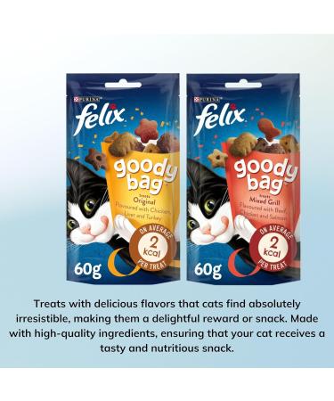 Felix Soup Cat Food Bundle Containing Farm and Fish Selection 48g x24 | Cat Treats 60g x2 | Silvervine Sticks - Buy Online on GoSupps.com