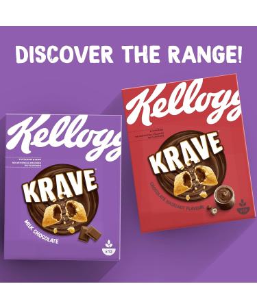 Kellogg's Krave Milk Chocolate Breakfast Cereal 750g - Buy Online on GoSupps.com