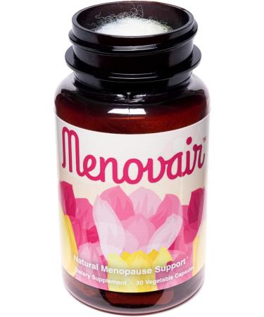 Menovair Natural Menopause Support Supplement - Non-GMO, Vegan, Gluten-Free - Buy Online on GoSupps.com