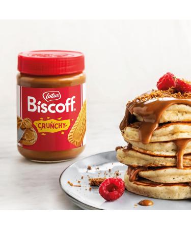 Lotus Biscoff | Biscoff P te Tartiner | Crunchy | Vegan | Sans Fruits Coque | Sans Colorant ni Ar mes Artificiels | Pot PET | 380g - Buy Online on GoSupps.com