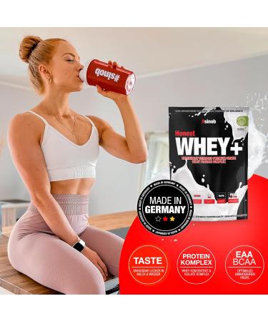 Buy Honest Whey Protein (Butter-Keeks) 820g - Instant Soluble EAA & BCAA Protein Powder for Optimal Muscle Building - High-Quality Pasture Milk Isolate - Buy Online on GoSupps.com